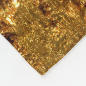 Luxury gold texture. fleece deken (Hoek)