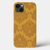 Luxury Golden Damask Case-Mate iPhone Case (Achterkant)