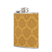 Luxury Golden Damask Heupfles (Links)