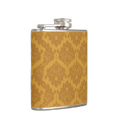 Luxury Golden Damask Heupfles (Rechts)