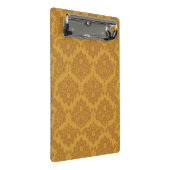 Luxury Golden Damask Mini Klembord (Schuin)