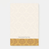 Luxury Golden Damask Post-it® Notes (Voorkant)