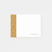Luxury Golden Damask Post-it® Notes (Voorkant)