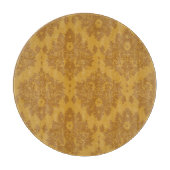 Luxury Golden Damask Snijplank (Voorkant)
