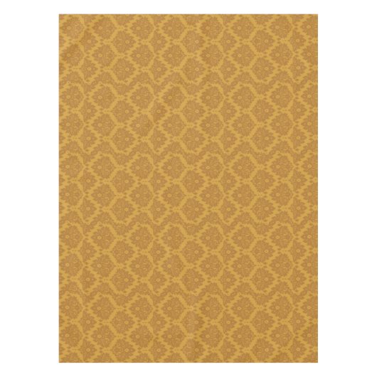 Luxury Golden Damask Tafelkleed (Voorkant)