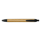 Luxury Golden Damask Zwarte Inkt Pen (Achterkant)