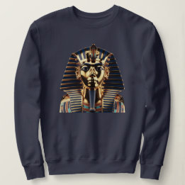 Luxury Golden Egyptian Mask Artwork T-Shirt