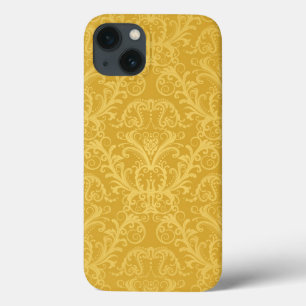 Luxury Golden Floral Wallpaper Case-Mate iPhone Case