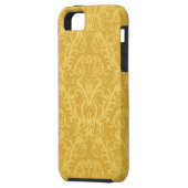 Luxury Golden Floral Wallpaper Case-Mate iPhone Case (Achterkant Links)