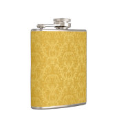 Luxury Golden Floral Wallpaper Heupfles (Rechts)