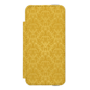 Luxury Golden Floral Wallpaper
