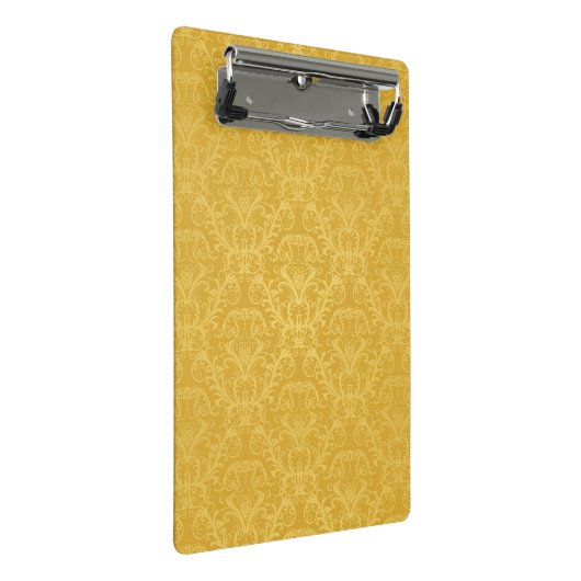 Luxury Golden Floral Wallpaper Mini Klembord (Schuin)