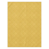Luxury Golden Floral Wallpaper Tafelkleed (Voorkant)