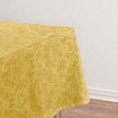 Luxury Golden Floral Wallpaper Tafelkleed (Voorbeeld)