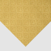 Luxury Golden Floral Wallpaper Tissuepapier (Detail)