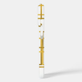 Luxury Golden geometric phone case | iphone case (Achterkant / Links)