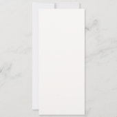 luxury golden palace wedding invitation kaart (Achterkant)