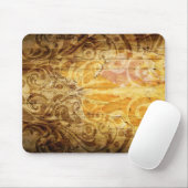 LUXURY GOLDEN SCROLL PATTERN  SWIRLS DIGITA MUISMAT (Met muis)