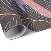 Luxury golden seamless floral background with trop cadeaupapier (Rol Hoek)