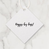 Luxury Great Dane Bag Bedankjes Labels (Achterkant)