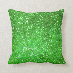 Luxury Green Gold Glitter Kussen