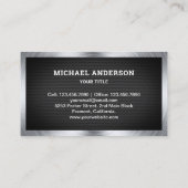 Luxury Grey Bus Sightsee Tours Travel Agent Visitekaartje (Achterkant)