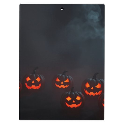 Luxury Halloween Dark Gothic Design Klembord (Achterkant)