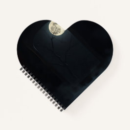 Luxury Haunted Gothic Mirror Halloween Notebook Notitieboek