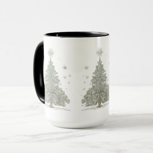 “Luxury Holiday Radiance” Mok (Voorkant links)