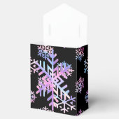Luxury Holographic Snowflake Christmas Collection  Bedankdoosjes (Geopend)