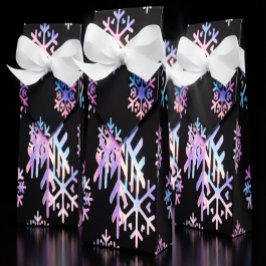 Luxury Holographic Snowflake Christmas Collection  Bedankdoosjes