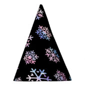 Luxury Holographic Snowflake Christmas Collection Feesthoedjes (Rechts)