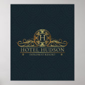 Luxury Hotel Branding Poster (Voorkant)