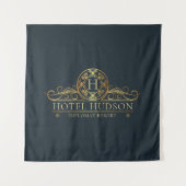 Luxury Hotel Business Sign Wandkleed (Voorkant)