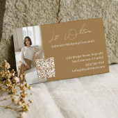 Luxury Influencer Marketing Consulting QR-code Visitekaartje