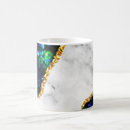 Luxury Interior Marble Stone Glitter Koffiemok (Center)