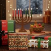 Luxury Kwanzaa Wrapping Paper Set | Nguzo Saba