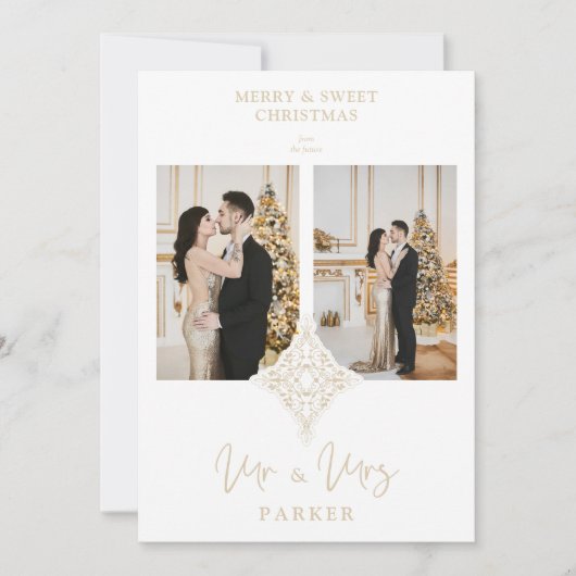 Luxury Lace MR & MRS kerstbruiloft 2 Foto's (Voorkant)