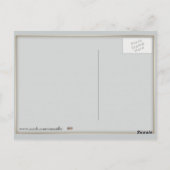 Luxury Lapis Lazuli Blue en Gold Marble Briefkaart (Achterkant)