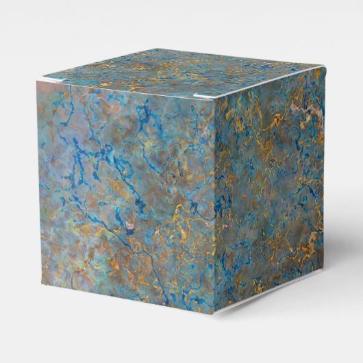 Luxury Lapis Lazuli Marble Bedankdoosjes (Voorkant Zijde)