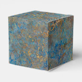 Luxury Lapis Lazuli Marble Bedankdoosjes (Achterkant)