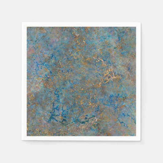 Luxury Lapis Lazuli Marble Servetten (Voorkant)