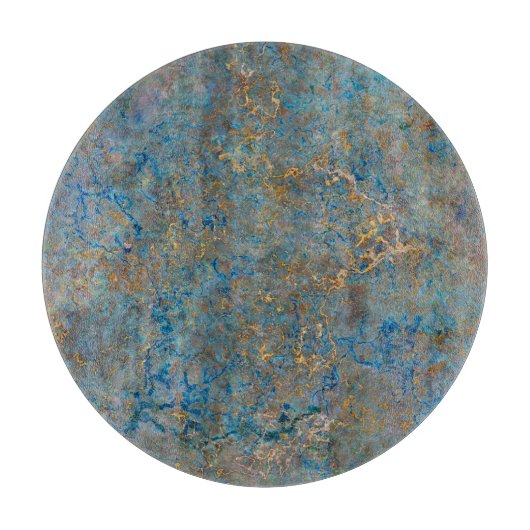 Luxury Lapis Lazuli Marble Snijplank (Voorkant)