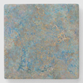 Luxury Lapis Lazuli Marble Stenen Onderzetter (Voorkant)