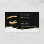 Luxury Lash Technician Loyalty Card (Achterkant)