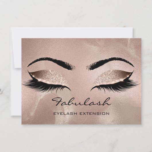 Luxury Lashes Roos Makeup Artist Certificate Gift (Achterkant)