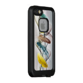 Luxury Leather Look iPhone 5/5s Case – Premium Cla (Achterkant / rechts)