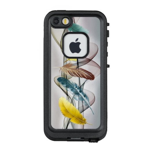 Luxury Leather Look iPhone 5/5s Case – Premium Cla (Achterkant)