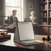 Luxury Leather Look Notepads for Attorneys and Leg Notitieblok