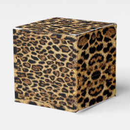 Luxury Leopard Skin Elegant Wild Animal Fur Design Bedankdoosjes